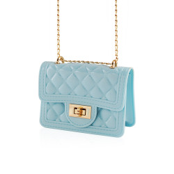Mini Jelly Handbag - Light Blue