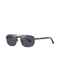 Zero Polarized Sunglasses Unisex - Black - Size 58 To 140