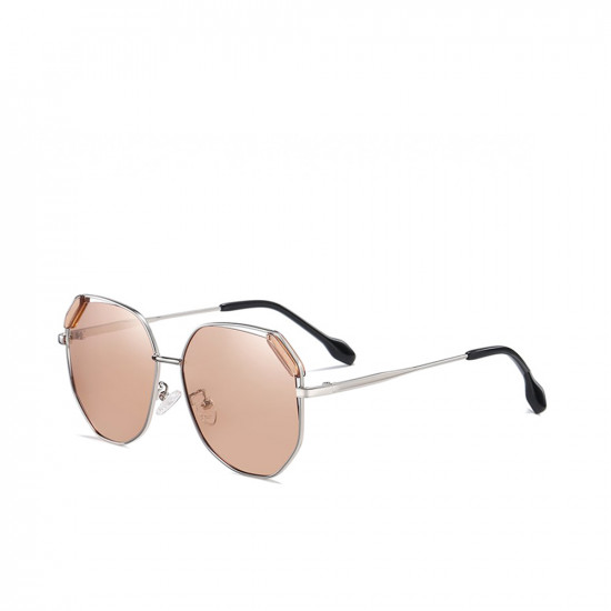 Tokyo Polarized Sunglasses For Women - Silver & Pink - Size 61 To 138 Tokyo Polarized Sunglasses For Women - Silver & Pink - Size 61 To 138
