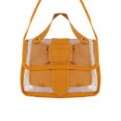 Transparent Jelly HandBag - Yellow