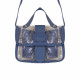 Transparent Jelly HandBag - Blue