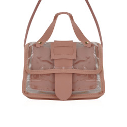 Transparent Jelly HandBag - Pink