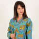 Long-Sleeved Cotton Pajamas - Blue Long-Sleeved Cotton Pajamas - Blue