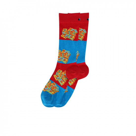 Pop Bomb Designed Socks - Size 37 - 45