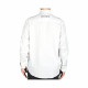 Shirt With Navy Logo - White
