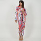 Pleated Belt Blazer - White - Free Size