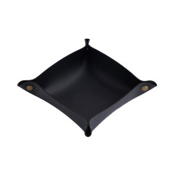 Leather Tray - Black