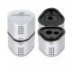 Trio Sharpening Box - Silver