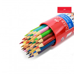 Coloured pencil Round tin - 36 Colour