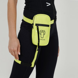 Yellow Adjustable Waist Bag - Free Size   
