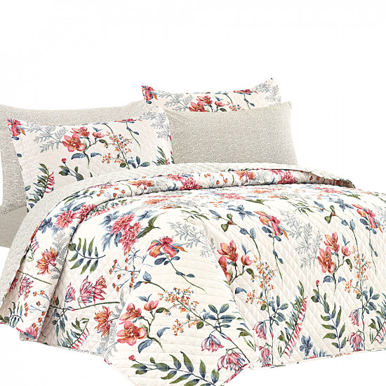 Comforter Set Noor King  - 6 Pcs - 260x230 - N 03