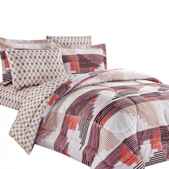 Comforter Set Flower Queen - 4 Pcs - 170x230 - N 2151