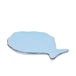 Tableware Flat Fish - Blue