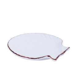 Tableware Clam Shell - White