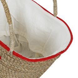 Star Embroidered Bag - Red