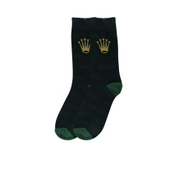 Rolex Cotton Socks - Dark Green