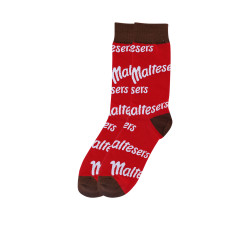 Maltesers Cotton Socks - Red