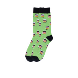 Nutella Cotton Socks - Light Green