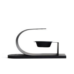 Metal & Wood Mobkhar - Black