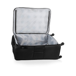 Oural 4 wheels Spinner 61cm Trolley - Black