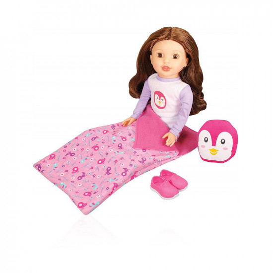 15 Inch - 38cm Soft-bodied Doll Sleepover Set - Serena - Ages 3+ 15 Inch - 38cm Soft-bodied Doll Sleepover Set - Serena - Ages 3+