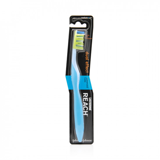 Reach Dual Effect Soft Toothbrush - Light Skyblue Reach Dual Effect Soft Toothbrush - Light Skyblue