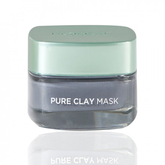 L'oreal Paris Pure Clay Black Mask With Charcoal - 50 ml L'oreal Paris Pure Clay Black Mask With Charcoal - 50 ml