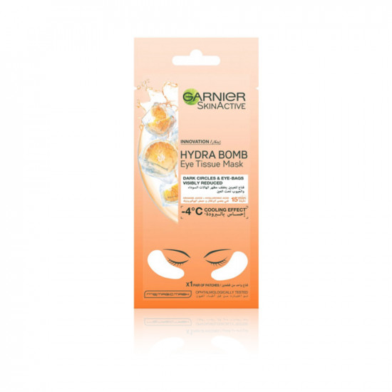Skinactive Hydrabomb Eye Tissue Mask Orange