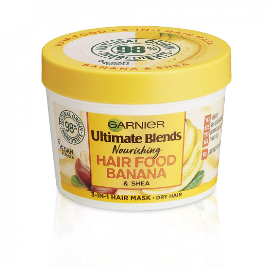 Ultra Doux 3 In 1 Hair Food Banana & Shea - 390 Ml  
