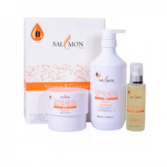 Salmon filler hair treatment set Salmon filler hair treatment set
