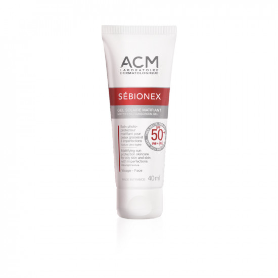 Sebionex SPF 50+ Mattifying Sunscreen Gel - 40 ml Sebionex SPF 50+ Mattifying Sunscreen Gel - 40 ml