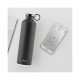 Stainless Steel Smart Water Bottle - Dark Grey - 680 ml  