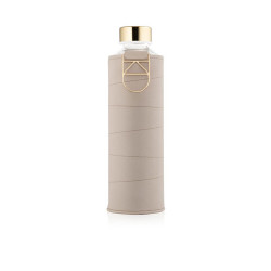 Mismatch Beige Glass Water Bottle - 750ml