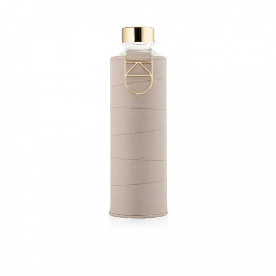 Mismatch Beige Glass Water Bottle - 750ml Mismatch Beige Glass Water Bottle - 750ml