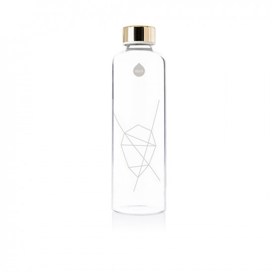 Mismatch Beige Glass Water Bottle - 750ml Mismatch Beige Glass Water Bottle - 750ml
