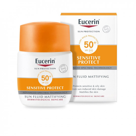 Sun Fluid Mattifying For Face Spf 50 - 50 Ml Sun Fluid Mattifying For Face Spf 50 - 50 Ml