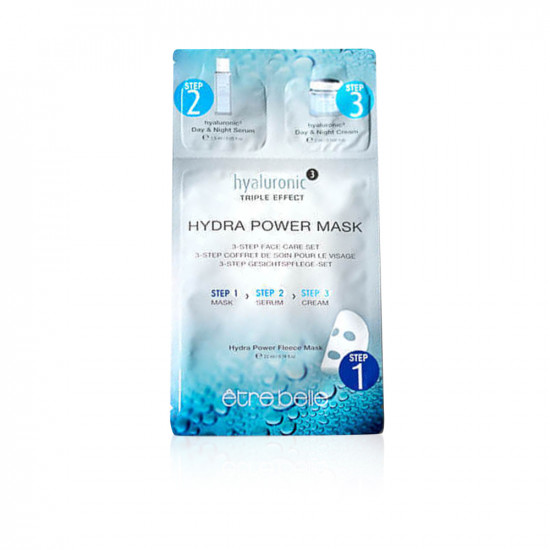 Hydra Power 3 Step Face Care Mask