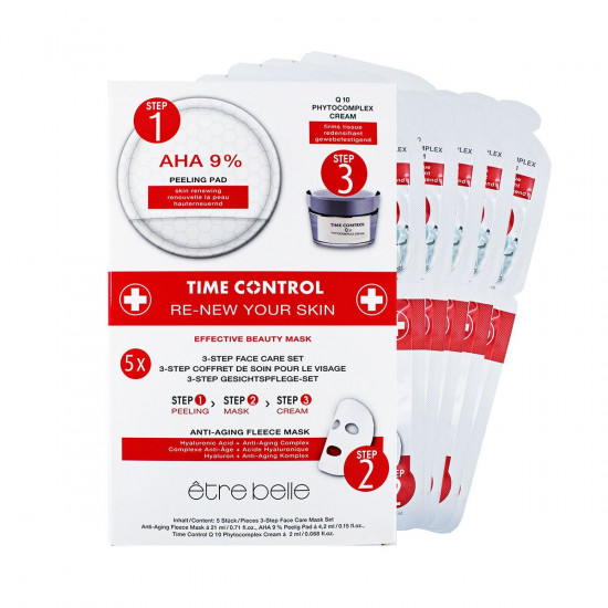 Time Control 3 Step Mask Face Care - 5 Pcs   