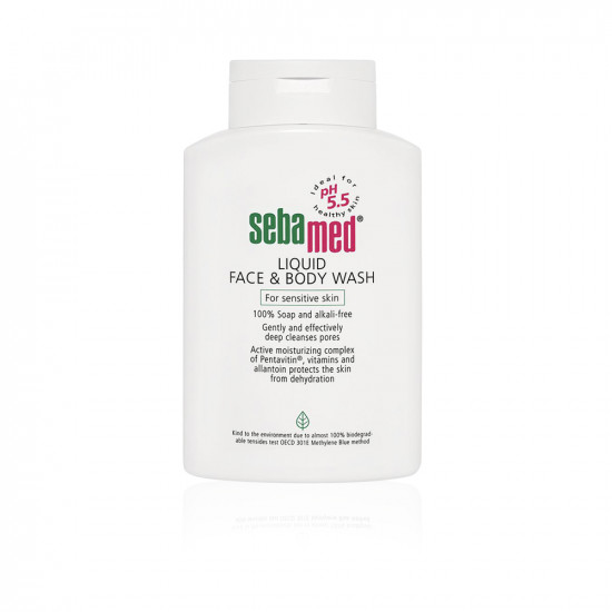 Liquid Face And Body Wash For Sensitive Skin - 500 ml Liquid Face And Body Wash For Sensitive Skin - 500 ml