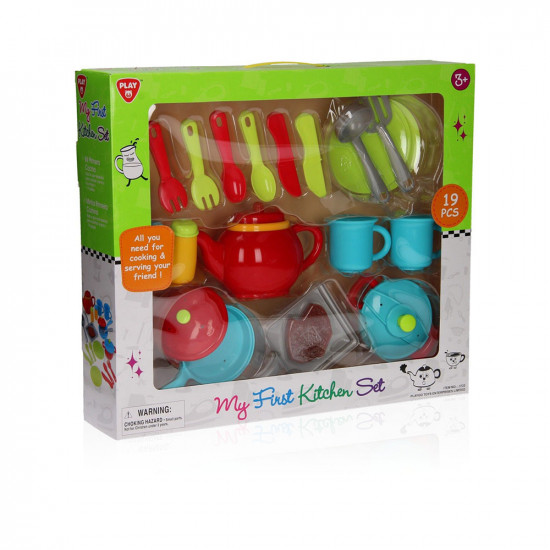 My First Kitchen Set - 19 Pcs - Age 3+ My First Kitchen Set - 19 Pcs - Age 3+