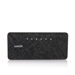 Powercore+ Metro 10000 With Built In USB - C Cable - Black Fabric - Special Edition