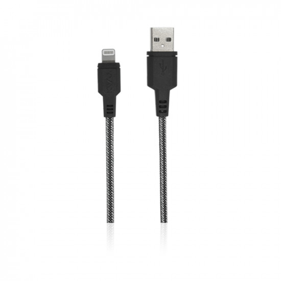 Woven 2.4A USB Data Lightning Cable - 120 cm