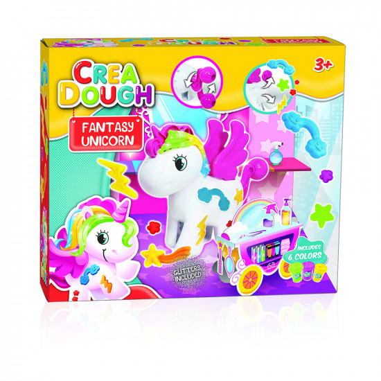 Crea Dough - Fantasy Unicorn Set - Age 3+ Crea Dough - Fantasy Unicorn Set - Age 3+