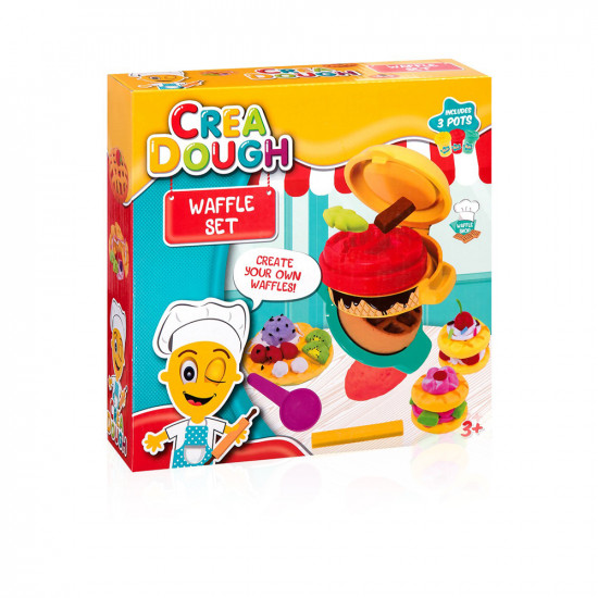 Crea Dough - Waffle Set - Age 3+ Crea Dough - Waffle Set - Age 3+