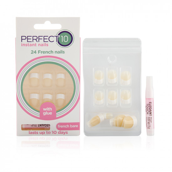 French Artificial Nails - French Bare - 4022304 French Artificial Nails - French Bare - 4022304