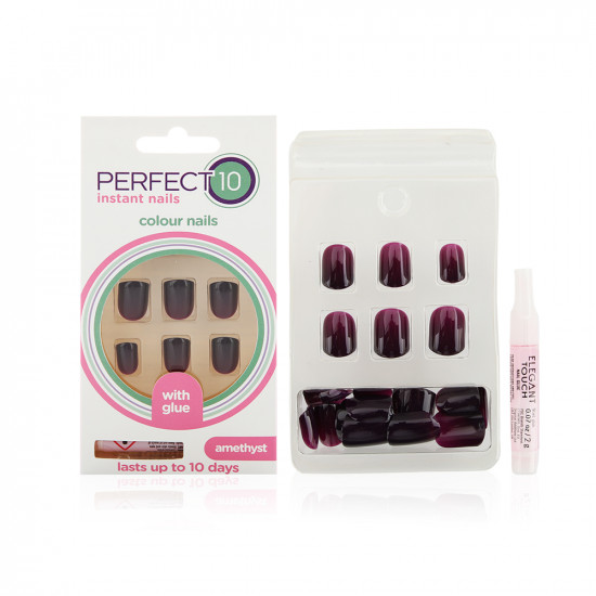 Instant Color Artificial Nails - Amethyst - 4022367 Instant Color Artificial Nails - Amethyst - 4022367
