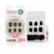Artificial Nails - Black Glitter - 4022375 Artificial Nails - Black Glitter - 4022375