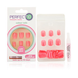 Artificial Nails - Pink Grapefruit - 4022392