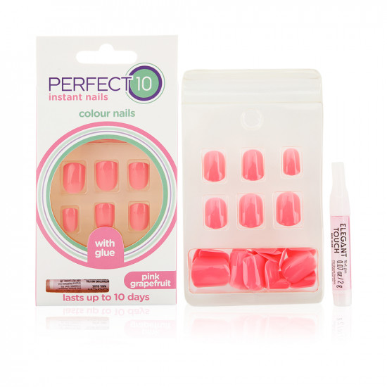Artificial Nails - Pink Grapefruit - 4022392