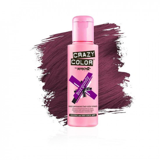 Semi-permanent Hair Color Cream - Burgundy - N 61 - 100 Ml Semi-permanent Hair Color Cream - Burgundy - N 61 - 100 Ml